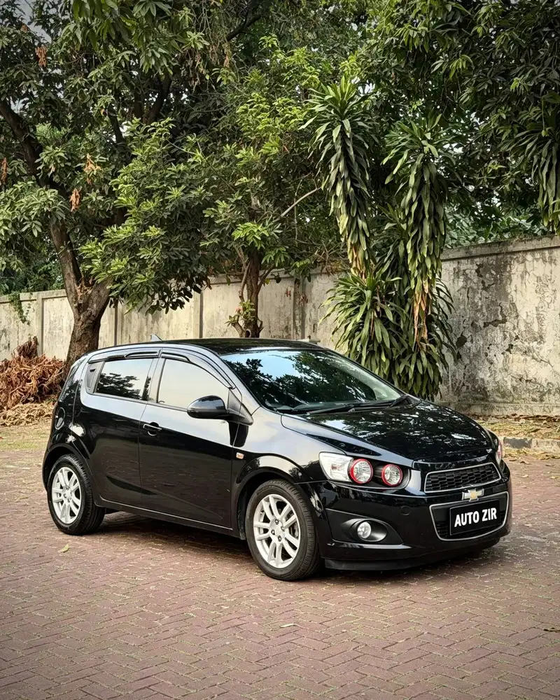 Chevrolet Aveo LT Hitam 2012 Antik Simpanan Tdp Murmer Ori Menarik Bu