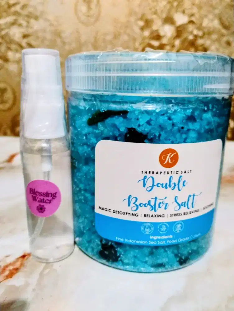 Aromaterapi Salt Double Booster Percaya diri Karir dan Rumah Tangga