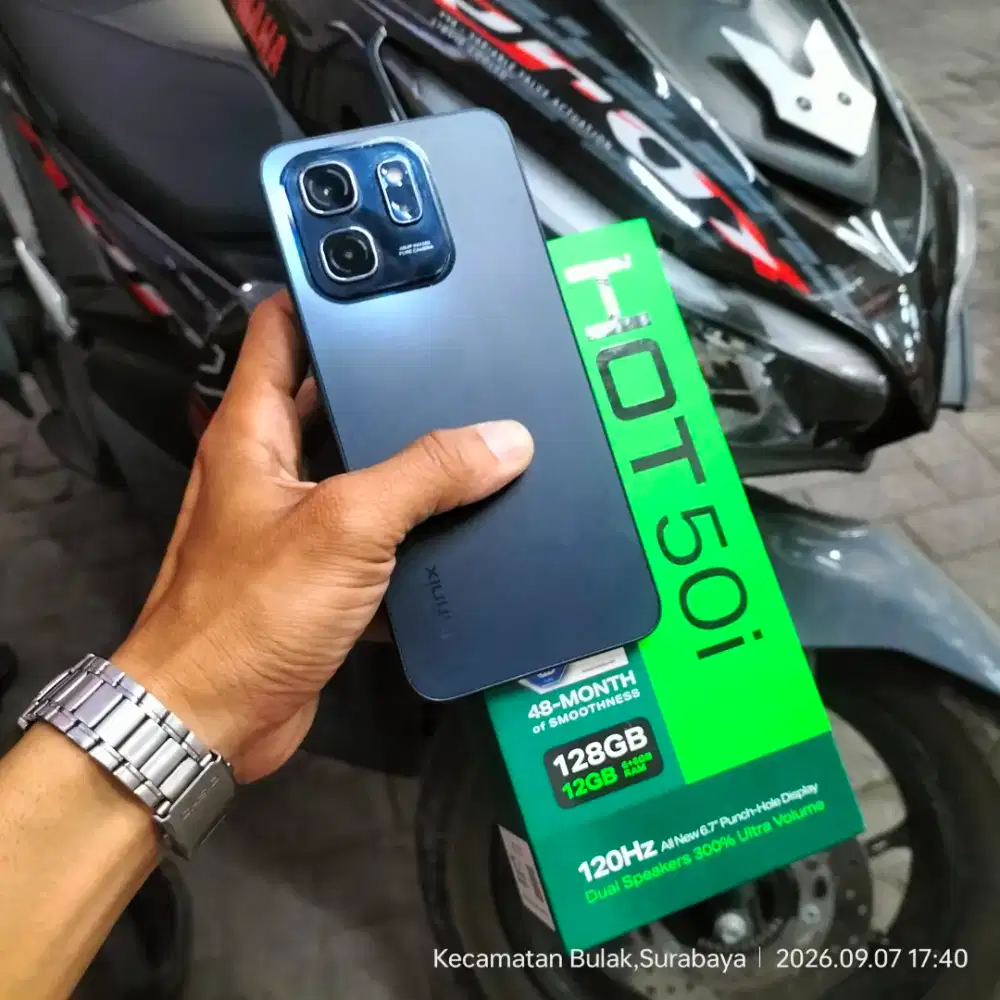 Infinix hot 50i 6/128gb fullset