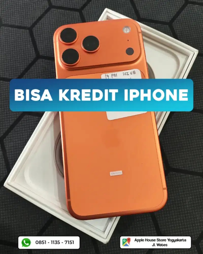 IPHONE 17 PRO MAX 256GB ORANYE CICILAN KREDIT TANPA DP