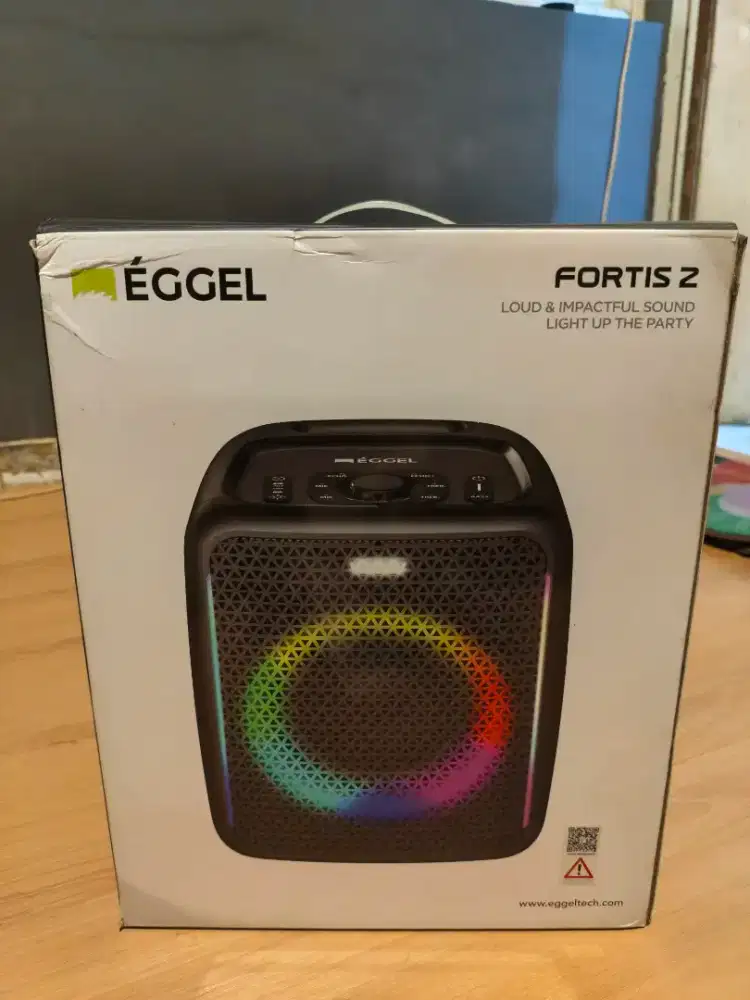 EGGEL FORTIS 2 BLUETOOTH PARTY SPEAKER
