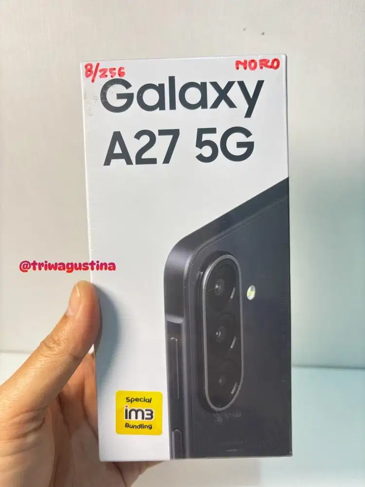 SAMSUNG GALAXY A27 5G BLACK 8/256