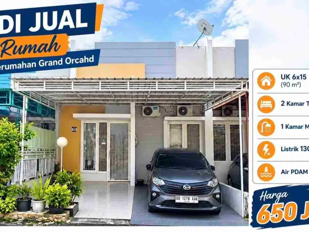 Dijual Rumah di Grand Orchard Tanjung Bunga Makassar