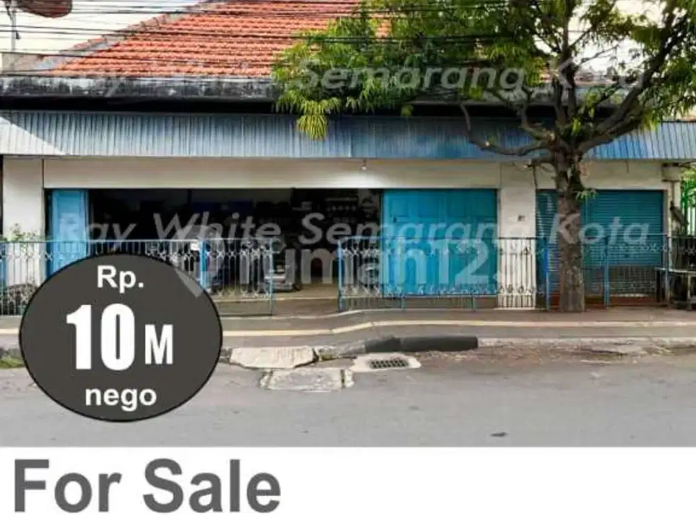 Rumah Bangunan Tua Strategis di Semarang Tengah A5689