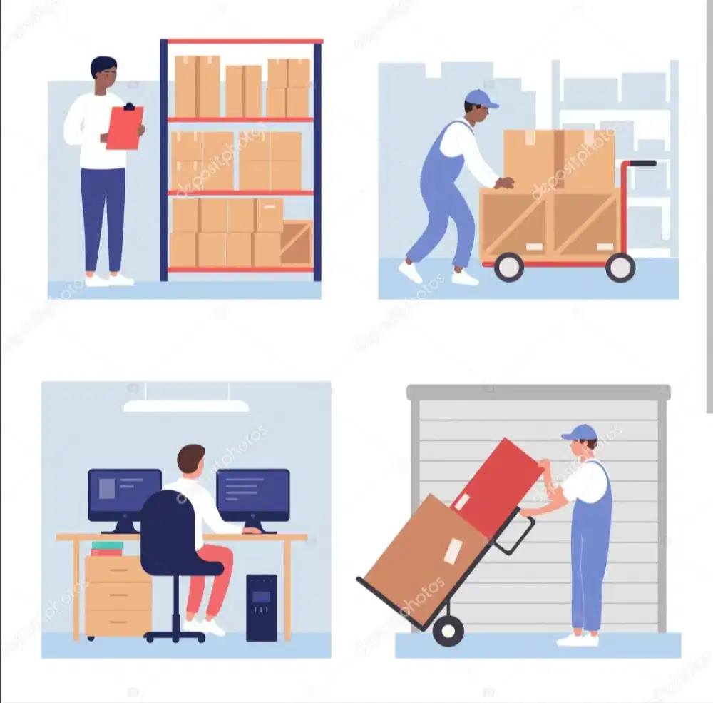 DIBUTUHKAN SEGERA ADMIN CS, STOCK, HELPER