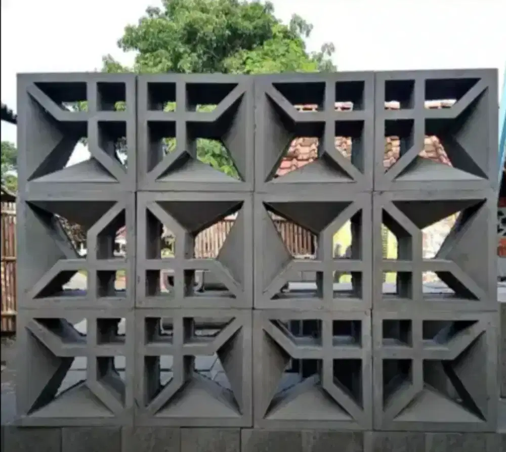 Roster beton berbagai motif