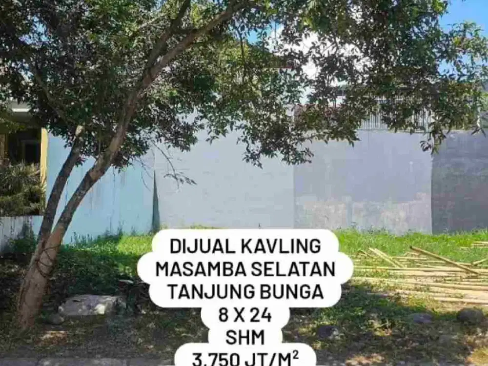 Dijual Kavling Perum. Masamba Tjg Bunga Makassar