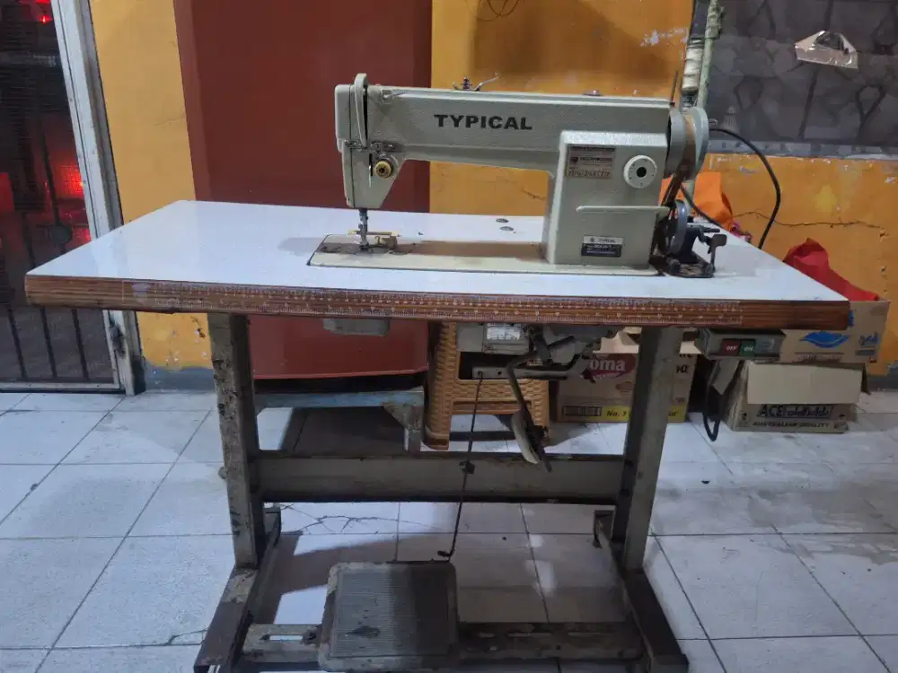 Jual mesin jahit cepat typical dan mesin jahit butterfly