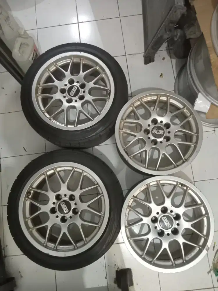 Velg bbs rx204 asli tanpa ban