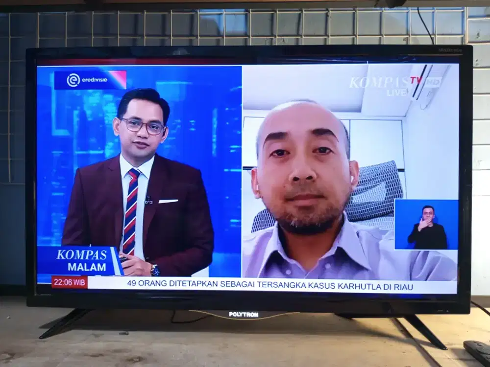 Tv LED digital 32 inc Polytron second berkualitas