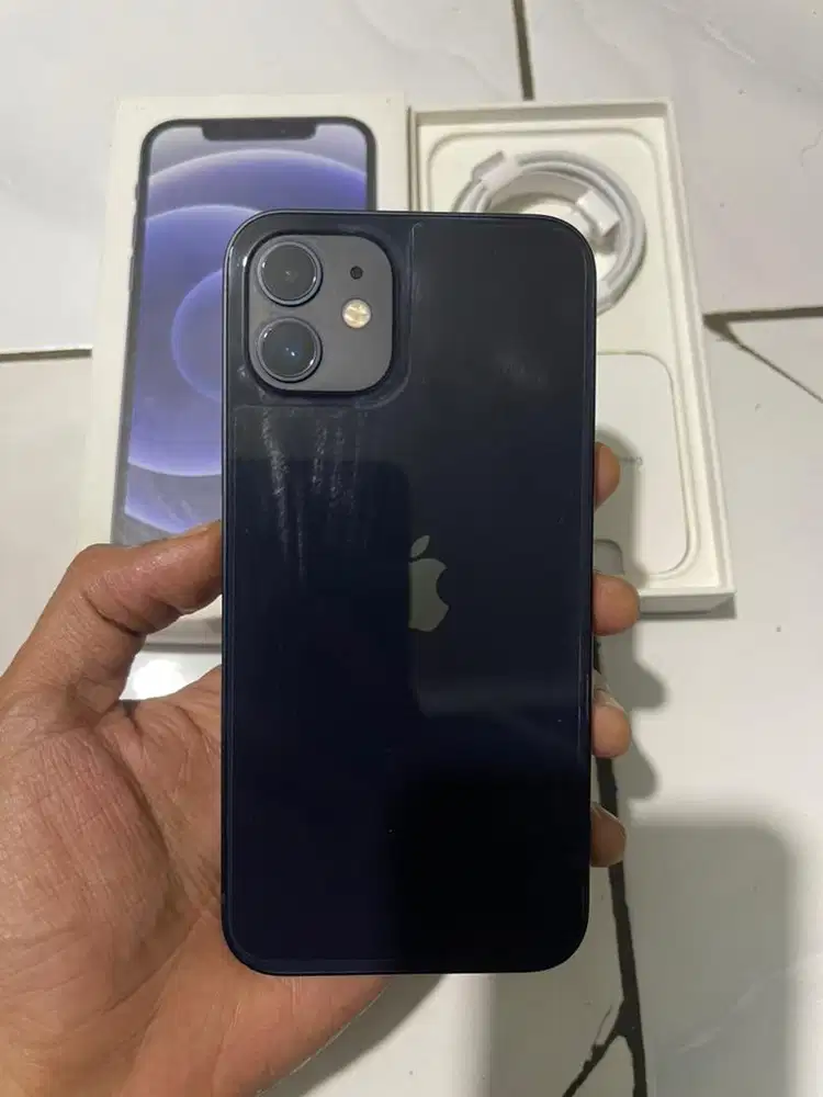 Iphone 12 128 GB Resmi Ibox Fullset
