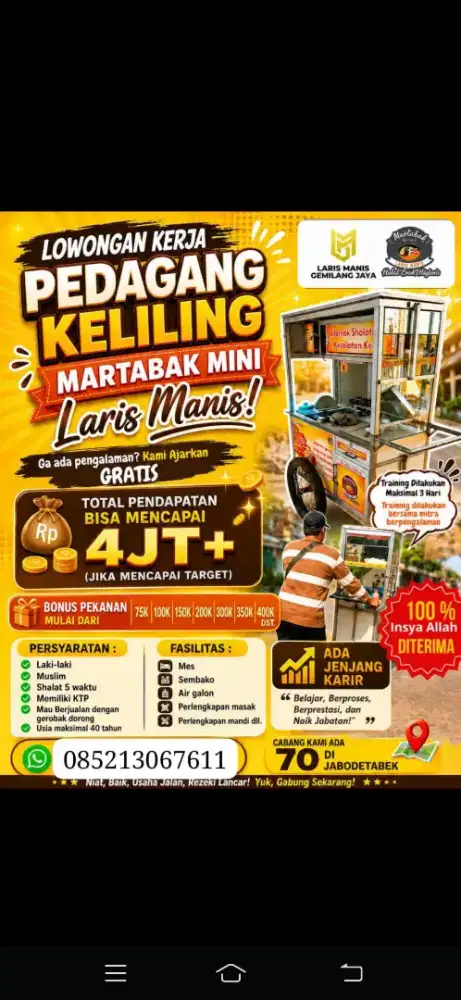 Loker martabak mini LMGM