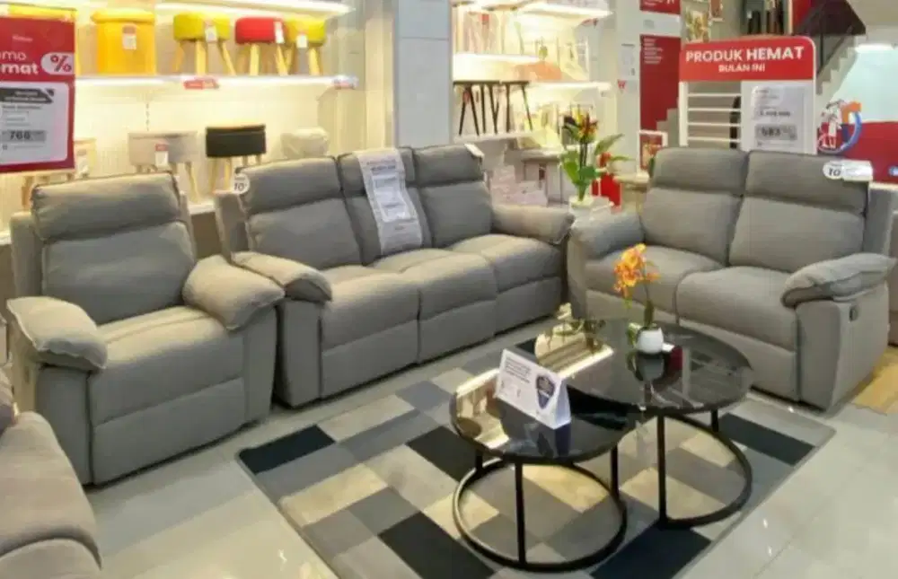 Sofa Set Reclainer Fabric