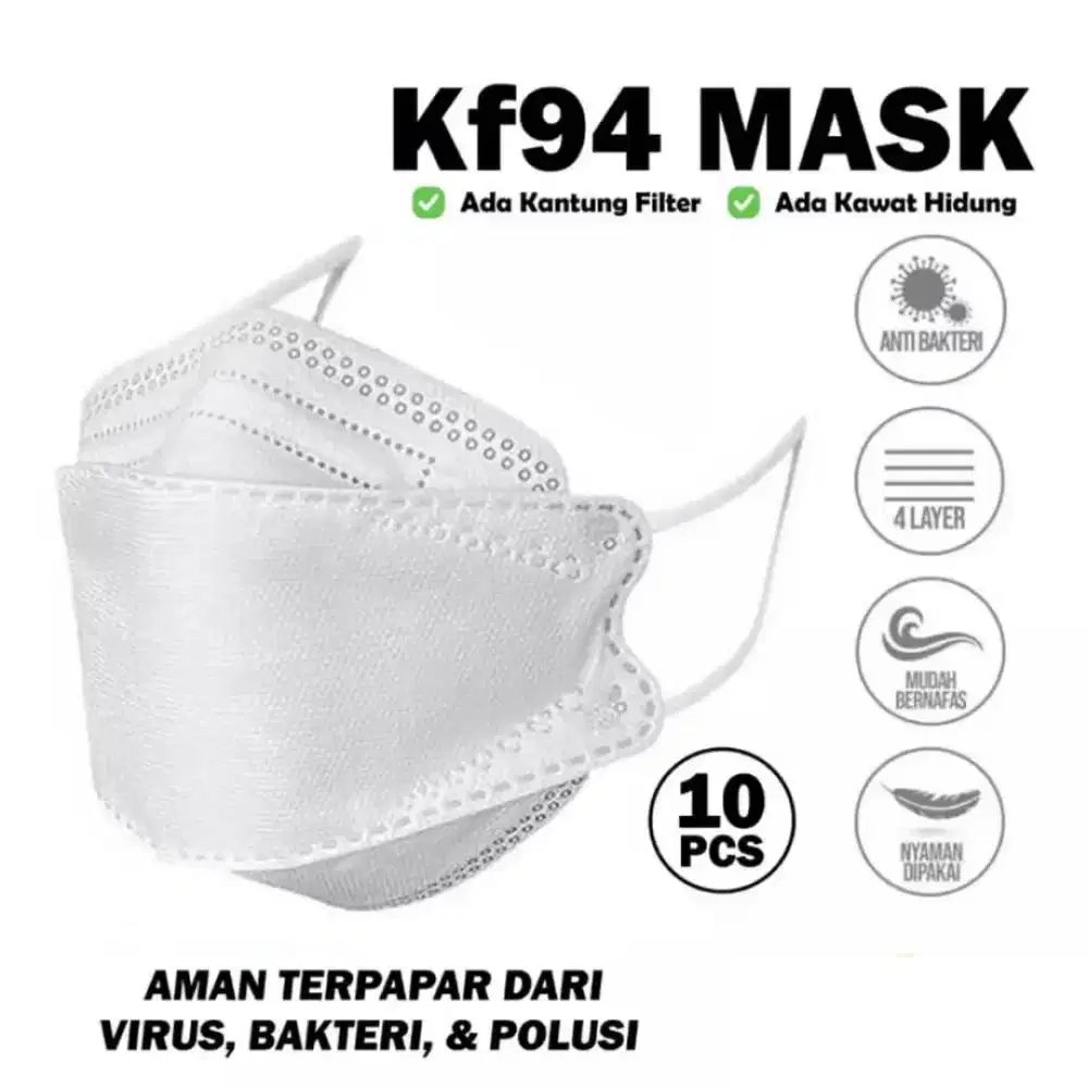 Masker KF94 4PLY super presisi
