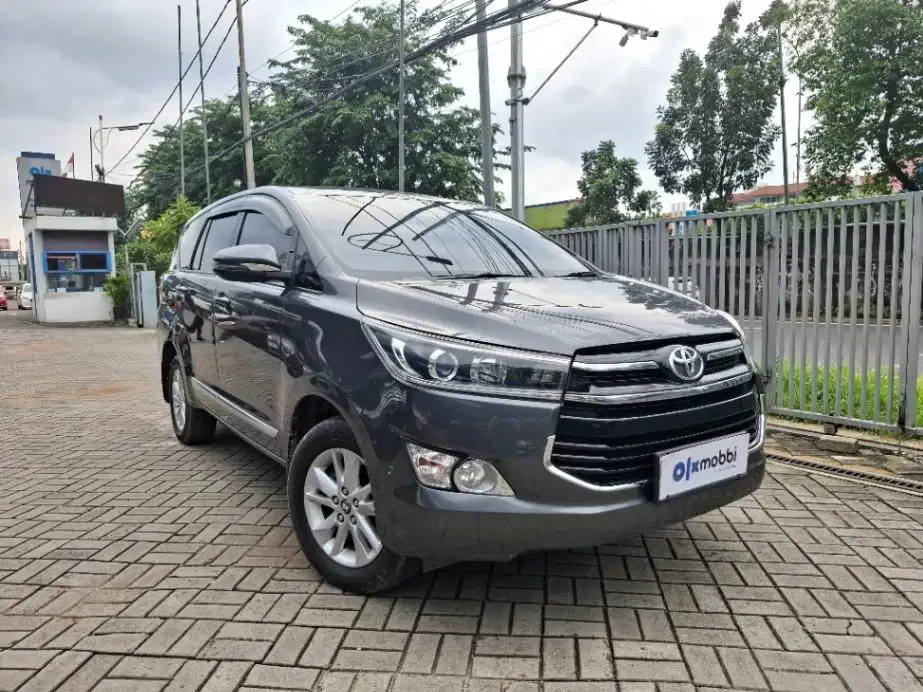 DP MURAH Toyota Kijang Innova 2.4 V Solar-AT 2018 Abu CJUOB