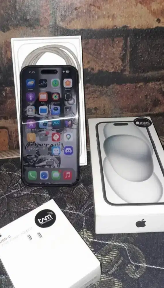 Iphone 15 Midnight 128gb Resmi ( Bli Bli ) SA/A