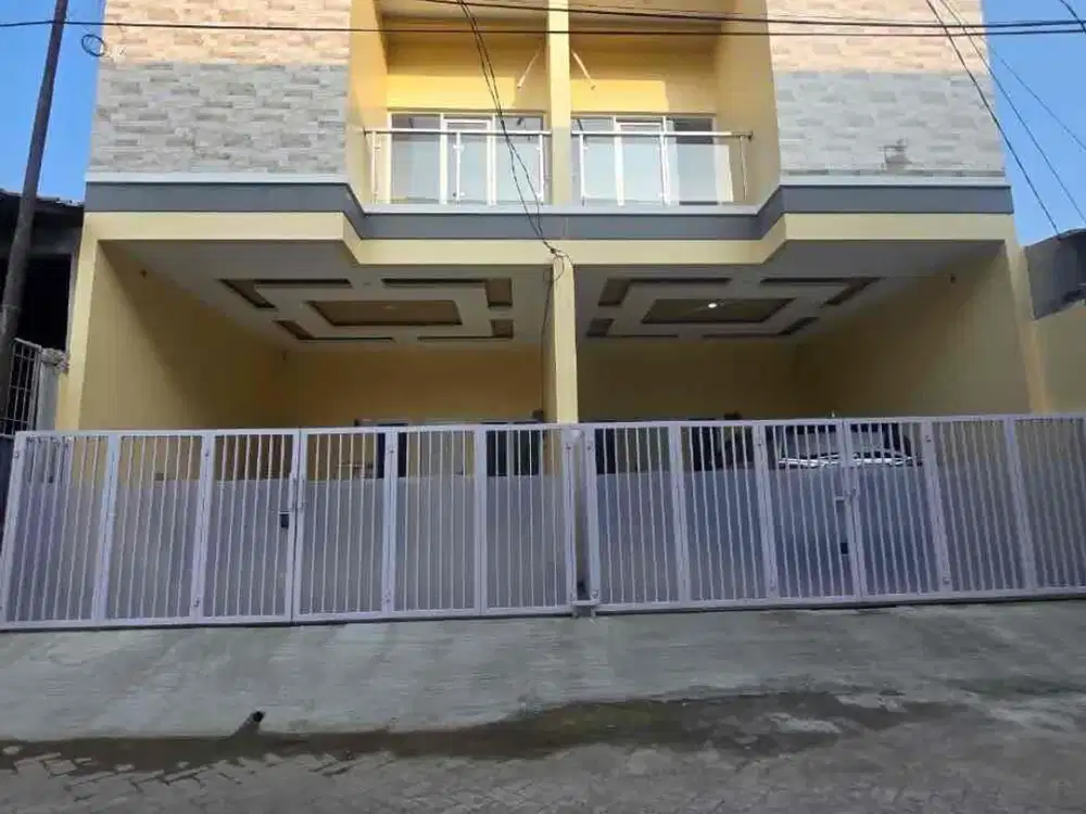 RUMAH MEWAH SIAP HUNI FULL RENOVASI & SEMI FURNISHED — HARAPAN INDAH