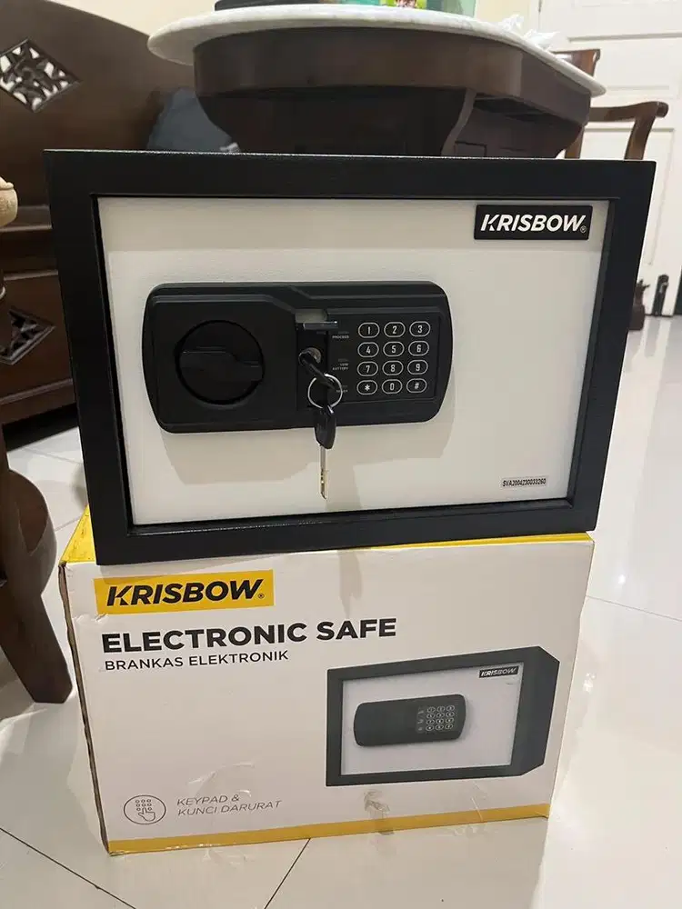 Di jual brankas krisbow 16 L second