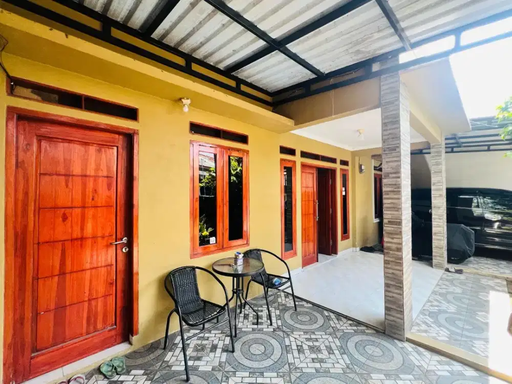 Rumah Bagus Siap Huni Halaman Luas & Asri di Harapan Jaya, Bekasi - SHM