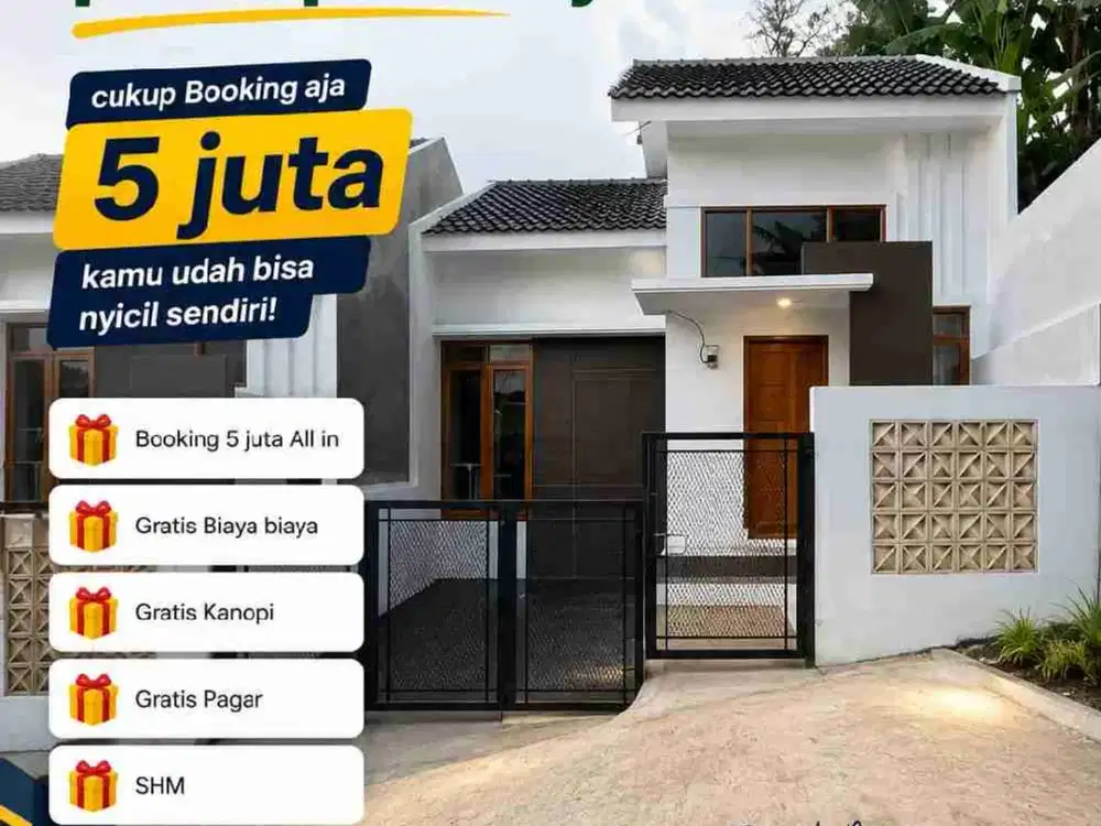 5jt all in aja udah punya rumah di Cinunuk Bandung Timur