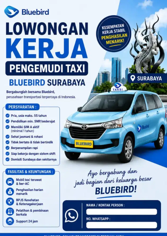 Lowongan sopir surabaya