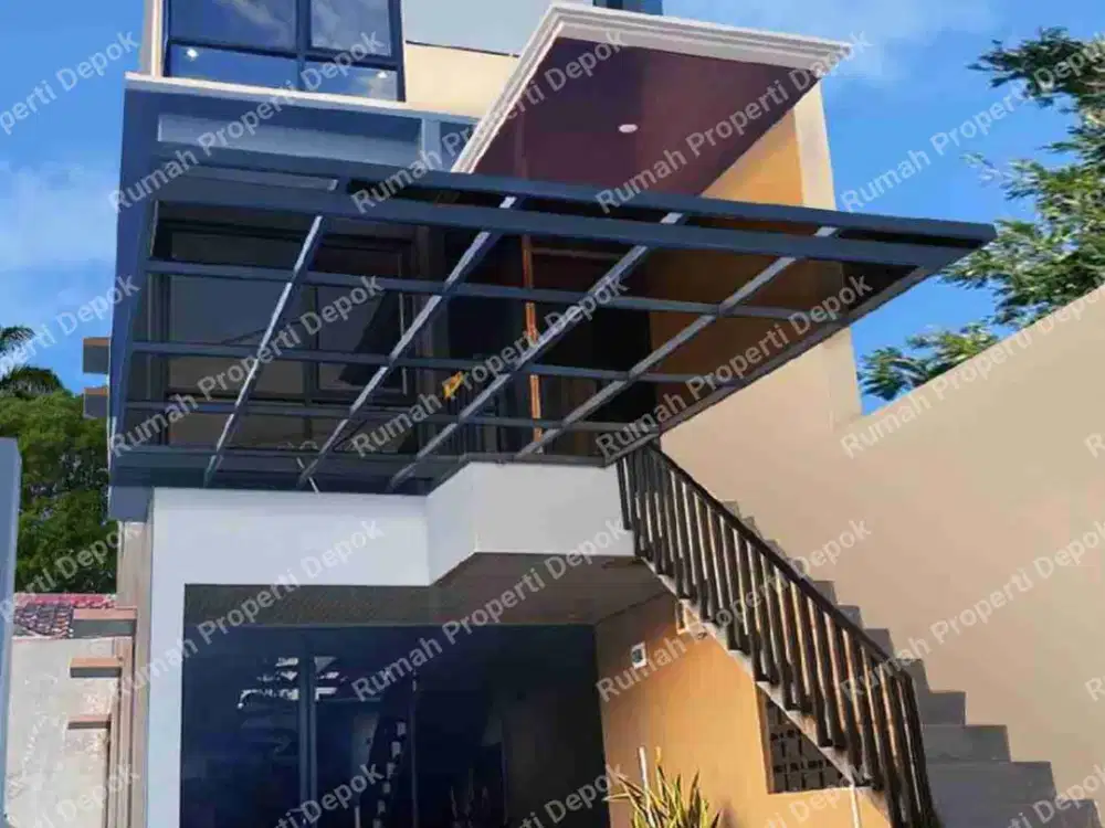 Rumah 3 Lantai Type 75 Modern di Tajur Halang Bogor