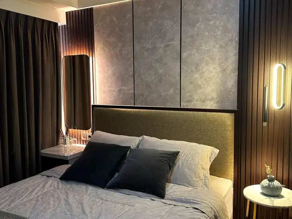 Apartemen 1 BR Luxury Interior Siap Huni di Landmark Residence