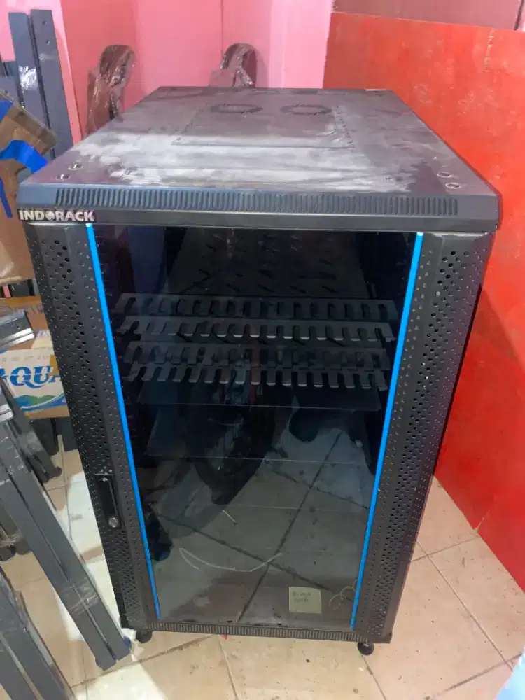 Jual Rack Server INDORACK 51inc Standing Cabinet Bekas - Murah