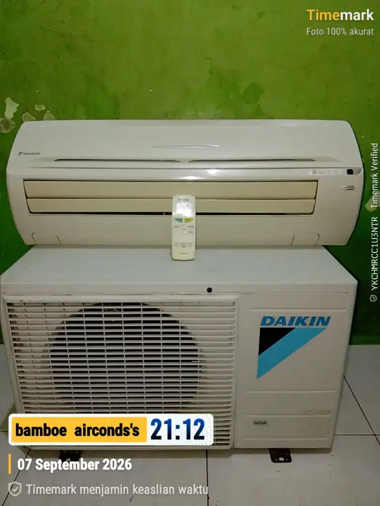 1/2 PK Daikin Thailand harga sudah berikut pemasangan area depok