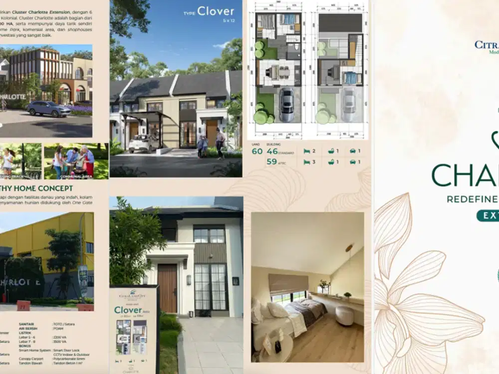Charlotte Subisdi DP CitraLand City Kedamean Barat Surabaya (Redefine Modern Collonial)