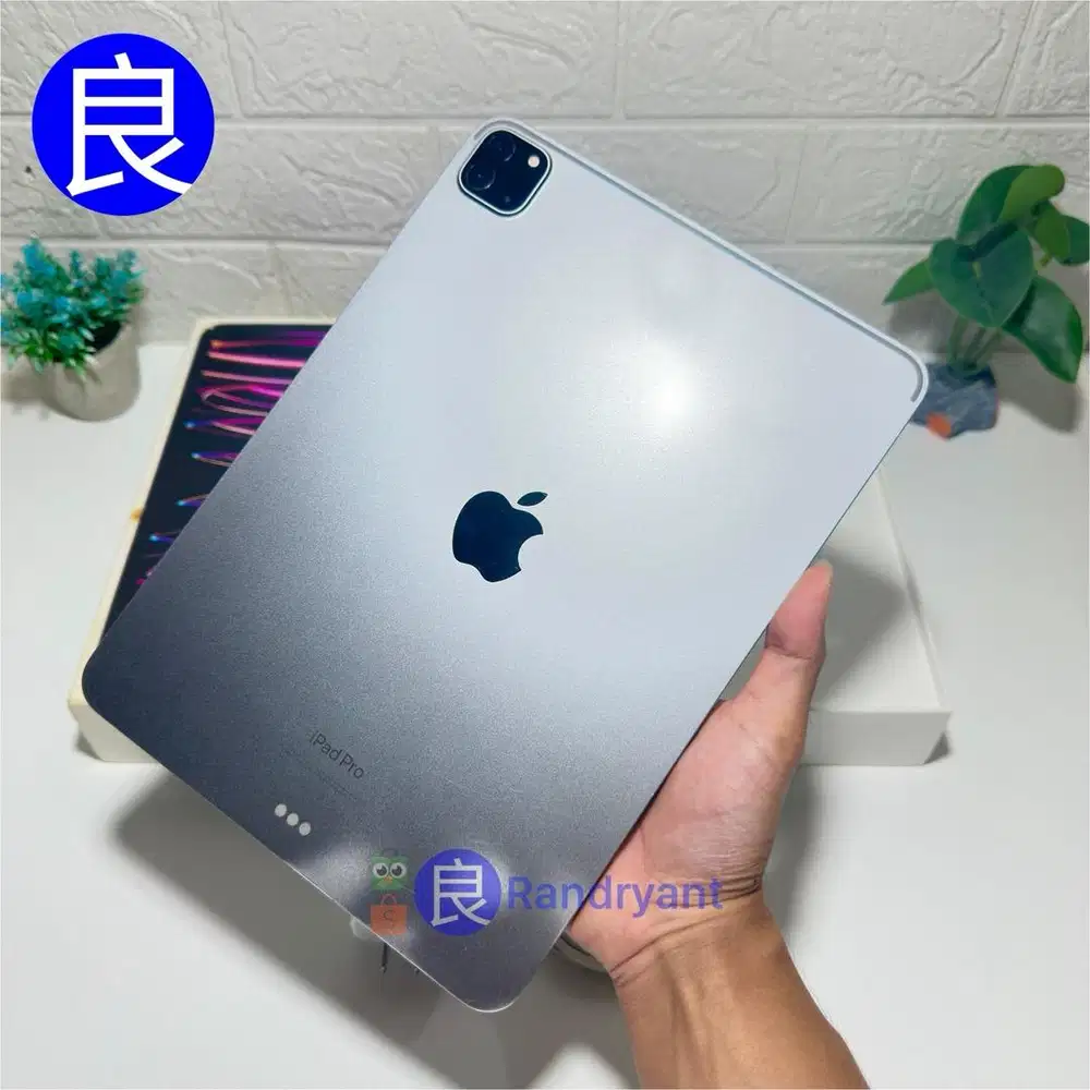 iPad Pro 11 Inchi M2 2022 128GB Space Gray INTER WiFi Only Fullset Ori
