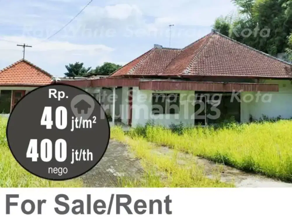 Tanah Strategis Siap Bangun di Candisari A5354