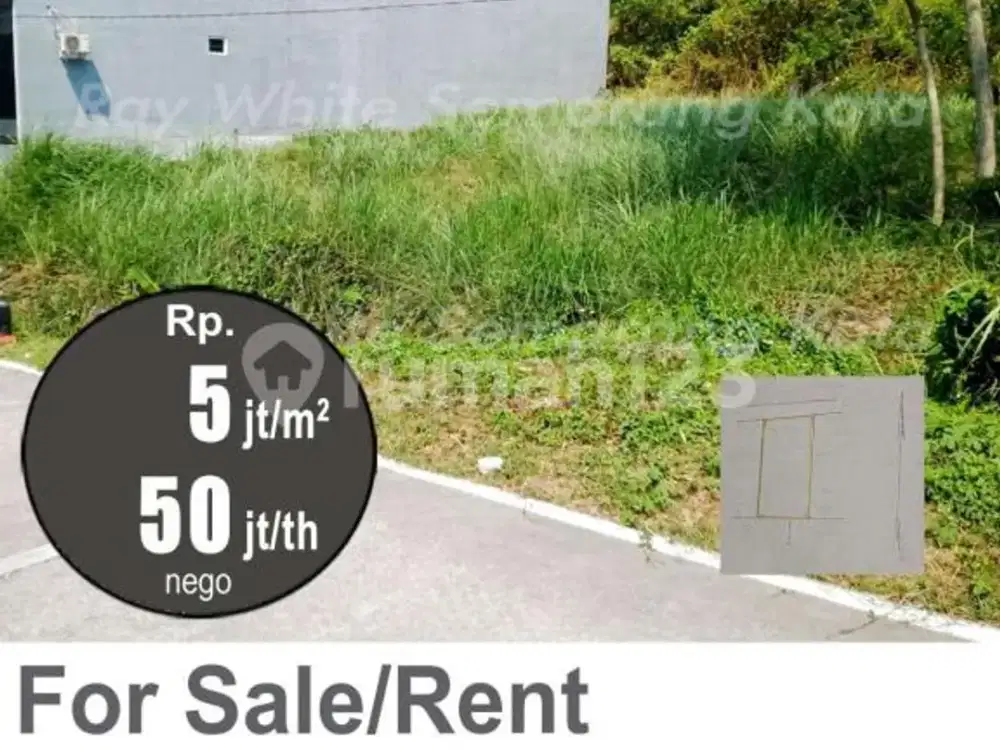 Tanah Siap Bangun Strategis di Tembalang A6002