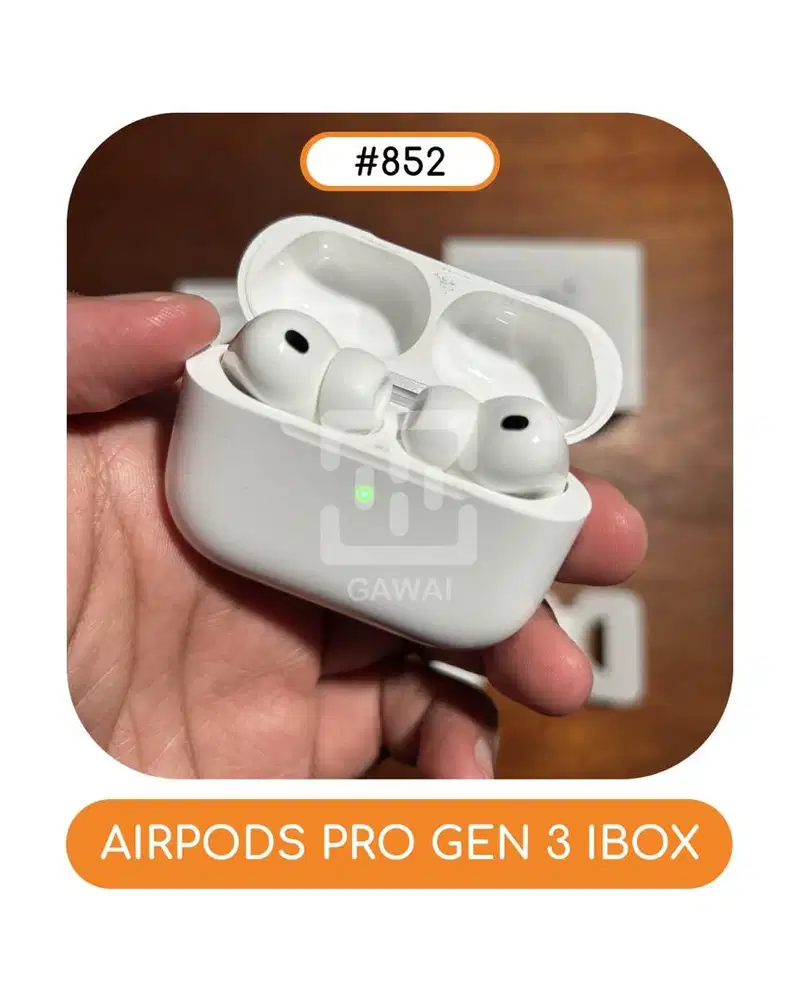 #852 Airpods Pro Gen 3 Ibox Garansi 20 July 2027