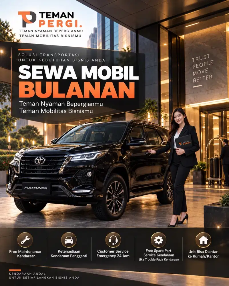 Sewa Mobil Bulanan Untuk Mobilitas Karyawan