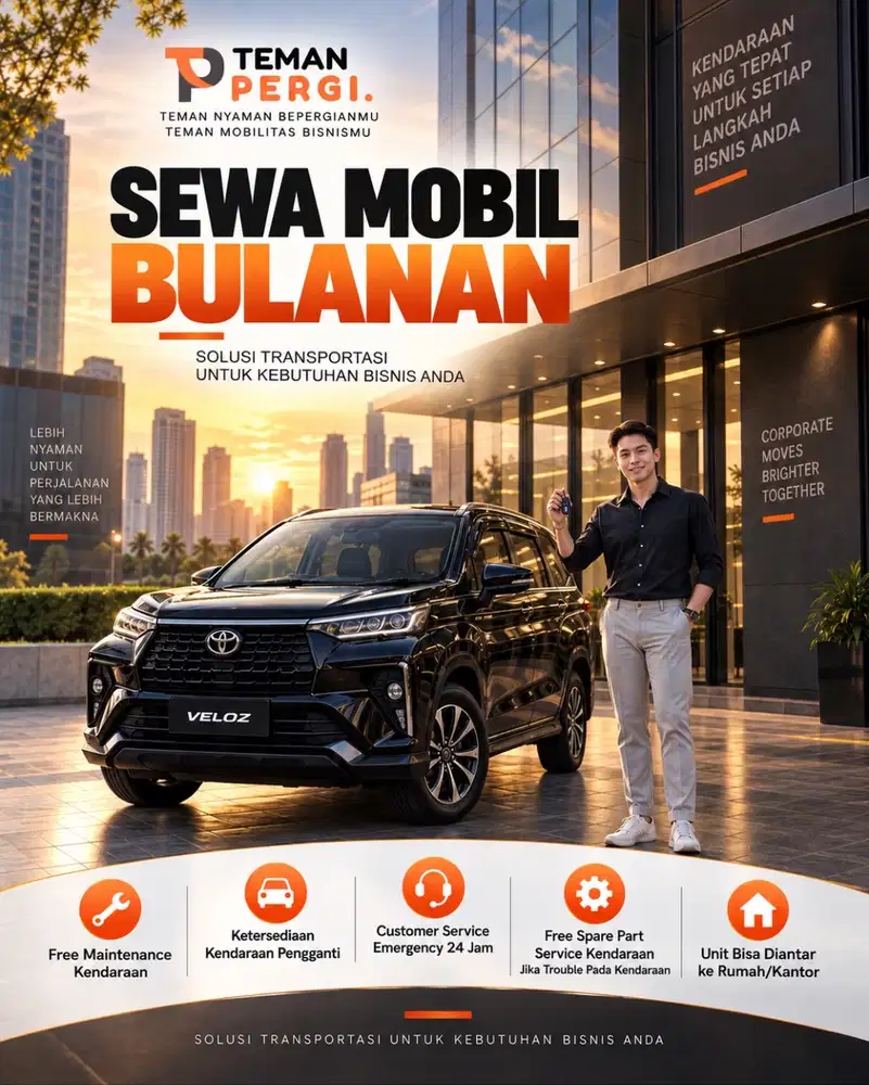 Sewa Mobil Bulanan Untuk Kendaraan Dinas