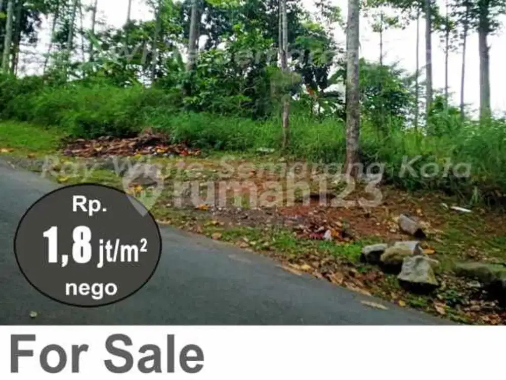 Tanah Siap Bangun Pinggir Jalan di Pudak Payung A5584