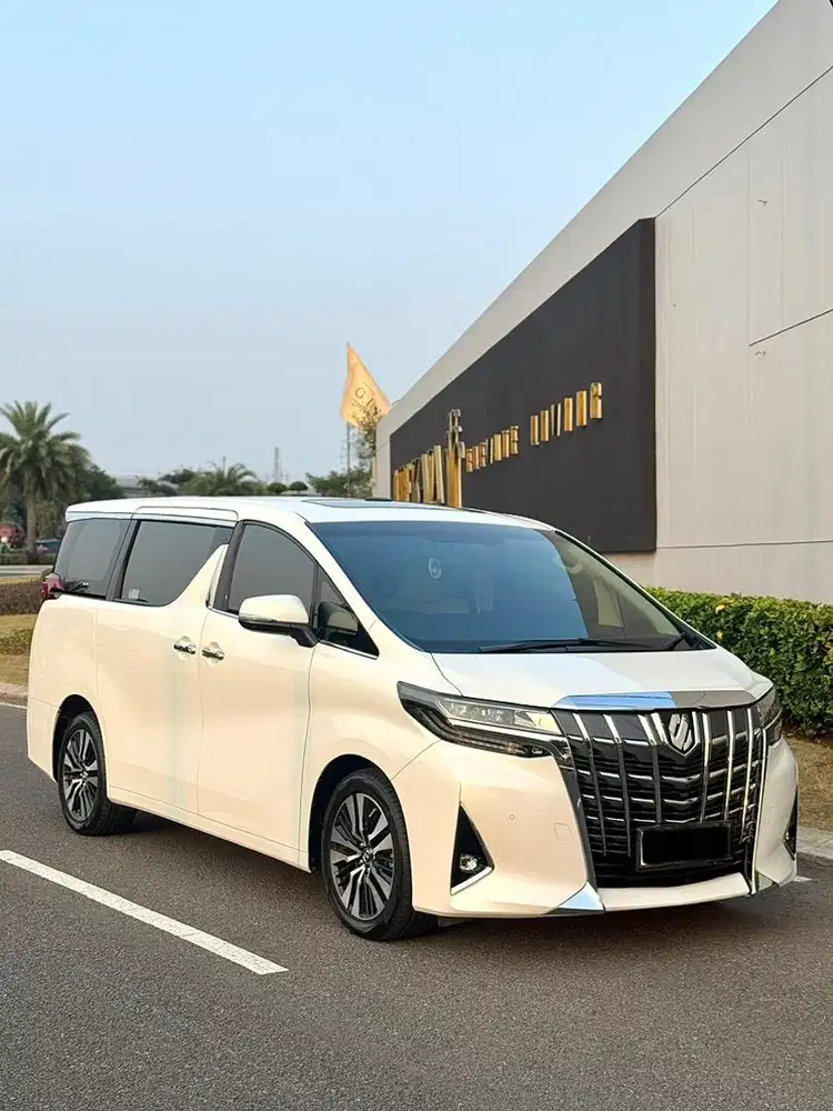 KM LOW 40RB ASLI! Toyota Alphard G ATPM A/T 2018