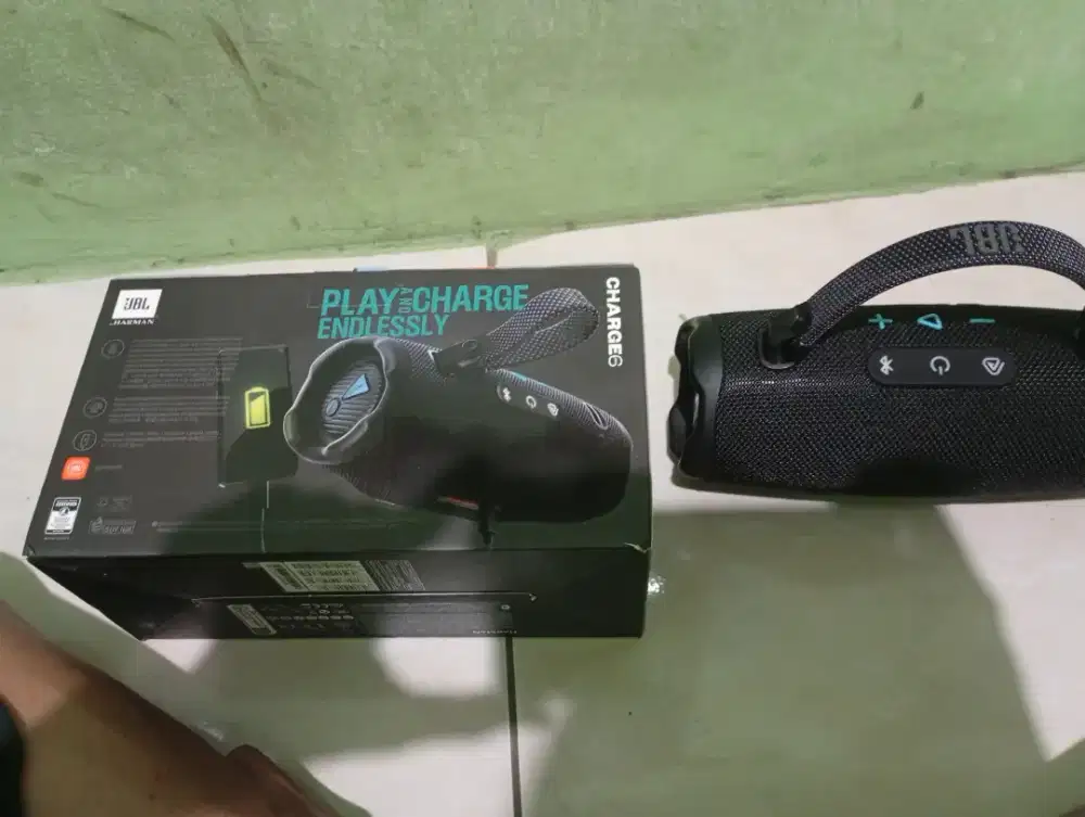 Jual speaker bluetooth jbl charge6  no minus