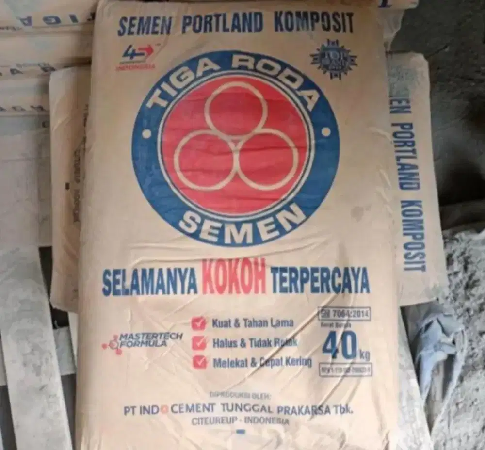 Jual semen tiga roda 40kg Dan 50kg
