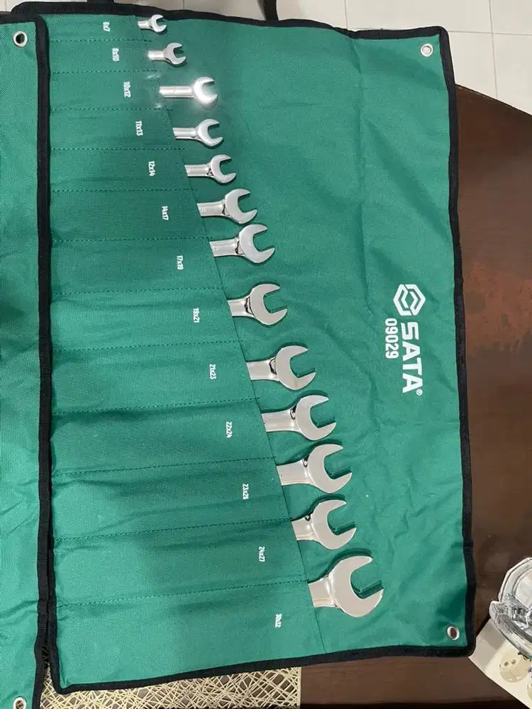 SATA TOOL WRENCH Kunci Pas Pas 09029 13pcs BARU bkn ktc tone krisbow