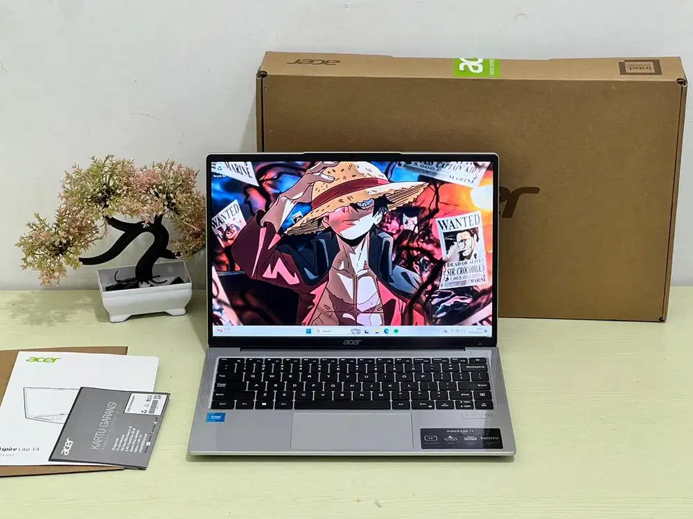 Acer Aspire Lite 14 N100 RAM 8 SSD 512 GB 14 FHD IPS Fullset Garansi