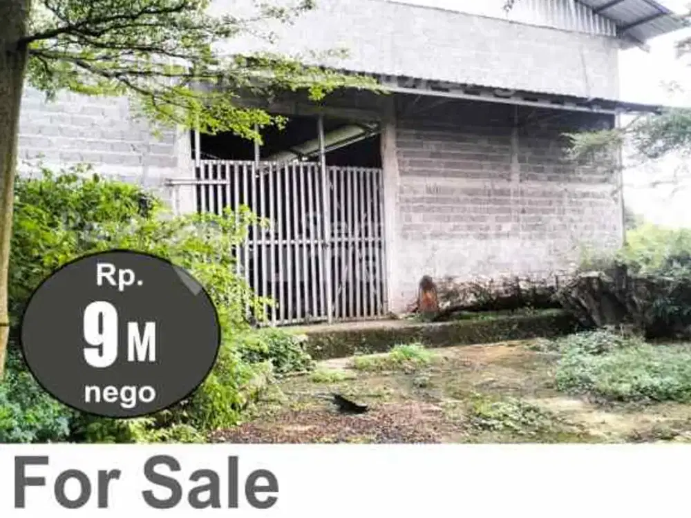 Gudang dan Toko Luas Siap Pakai di Bawang Batang A5655