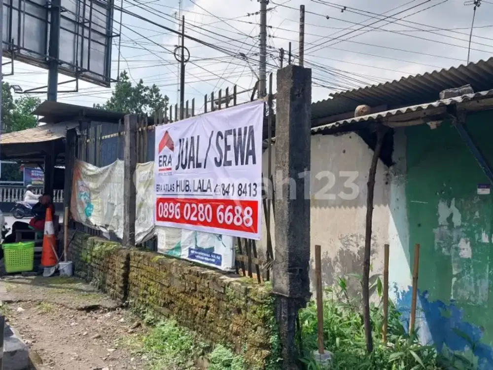 Tanah strategis di Jl. Raya Bawen