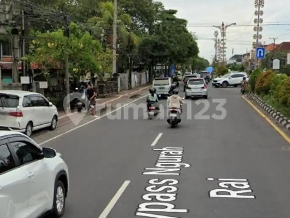 Tanah Super Strategis di Bypass Ngurahrai Pamogan Arah Sanur