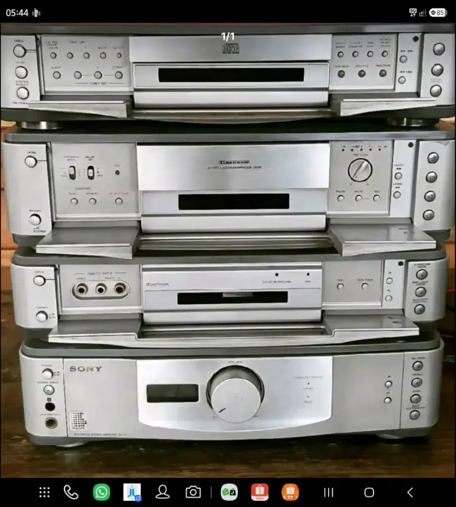 Sony Hifi placido amplifier