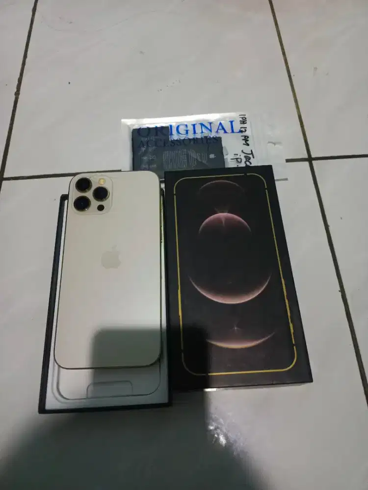 Iphone 12 pro max 256 gb second inter all op