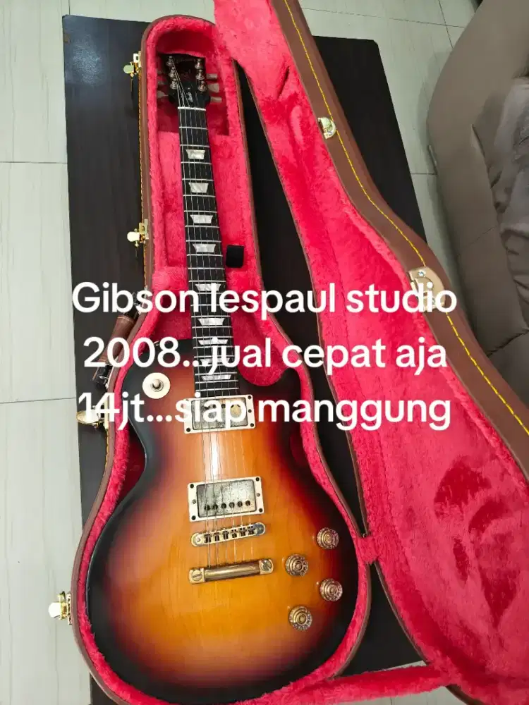 Gibson lespaul studio th 2008 mulus,siap manggung