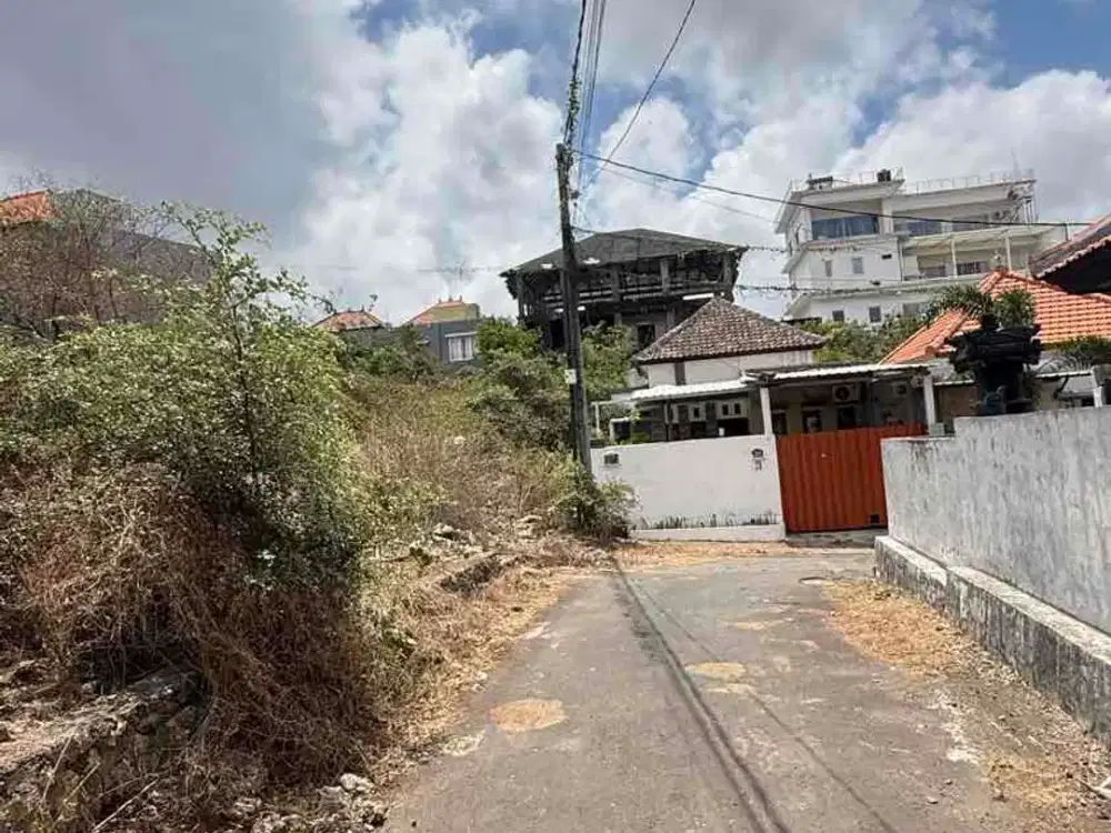 DIJUAL TANAH STRATEGIS UNGASAN – 200 METER DARI JL GOA GONG