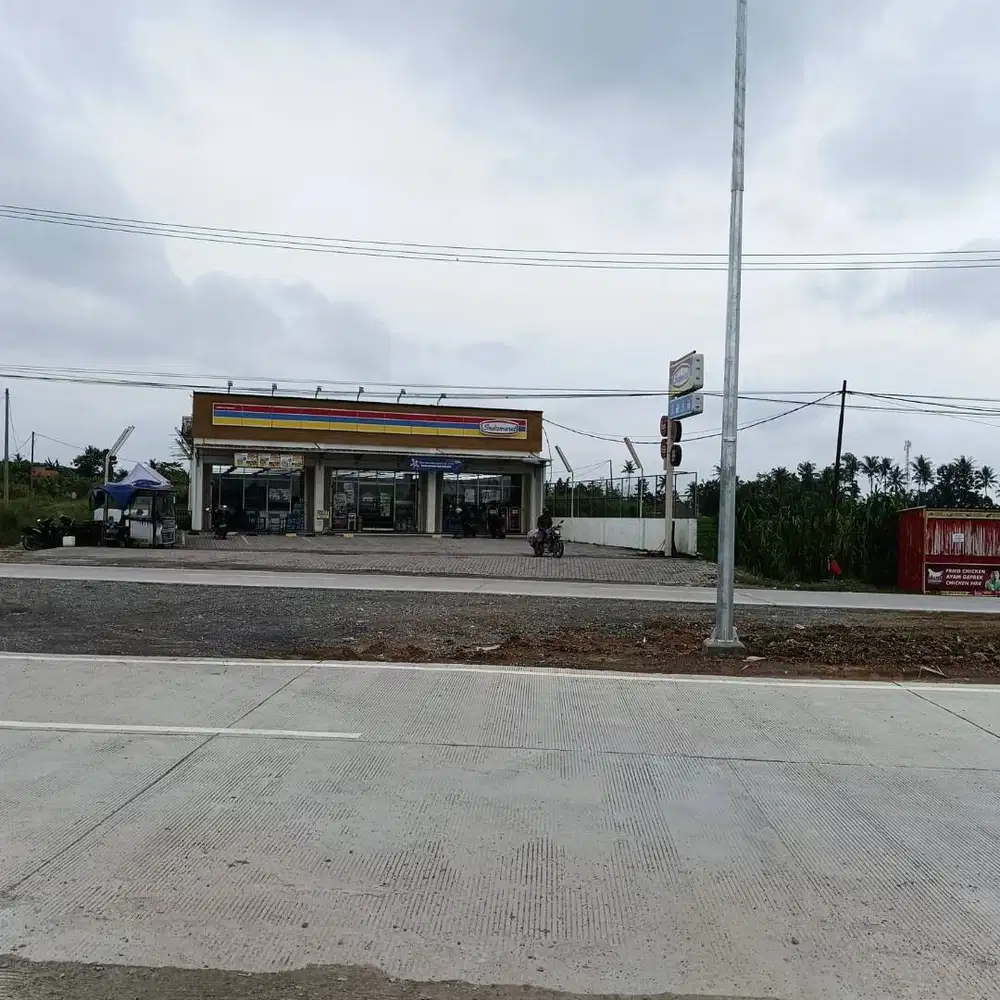 KAVLING RUKO PINGGIR LOKASI STRATEGIS – DEPAN INDOMARET, DEKAT ITERA